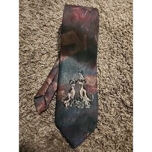 Fabio Milano 101‎ Dalmation Tie. Red Lining.